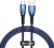 Кабель Baseus Glimmer Series Fast Charging Data Cable USB Type-A - Type-C 100W CADH000503 (2 м, синий) 