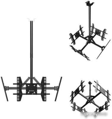 Кронштейн Onkron CPRO2L-4 (черный) 