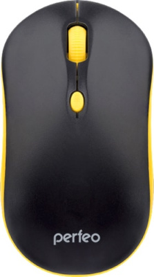 Мышь Perfeo Mount (черный/желтый)