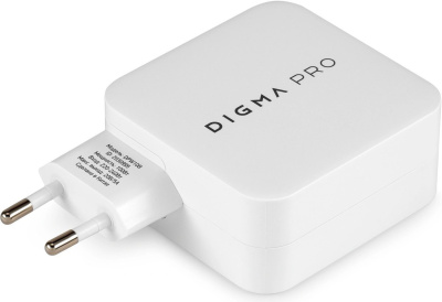 Сетевое зарядное Digma Pro DPW10B 