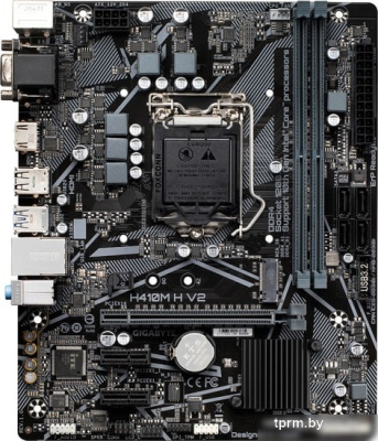 Материнская плата Gigabyte H410M H V2 (rev. 1.0) 