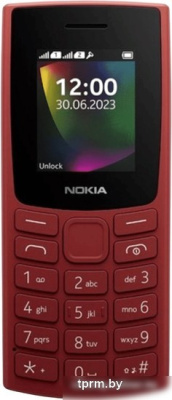 Кнопочный телефон Nokia 106 (2023) Dual SIM TA-1564 (красный) 