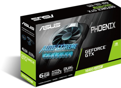 Видеокарта ASUS GeForce GTX 1660 Super 6GB GDDR6 PH-GTX1660S-6G 