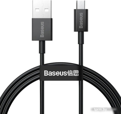 Кабель Baseus CAMYS-A01 USB Type-A - microUSB (2 м, черный) 
