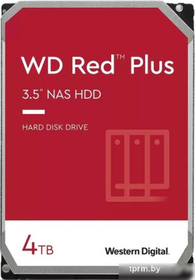 Жесткий диск WD Red Plus 4TB WD40EFPX 