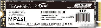 SSD Team MP44L 1TB TM8FPK001T0C101 