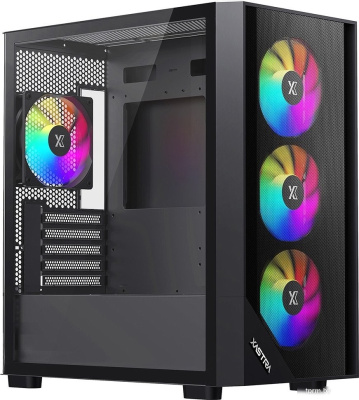 Корпус XASTRA A401M 4ARGB (черный) 