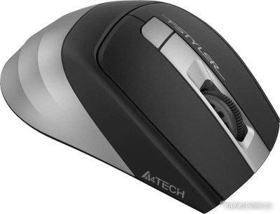 Мышь A4Tech Fstyler FG35S (черный/серебристый) 