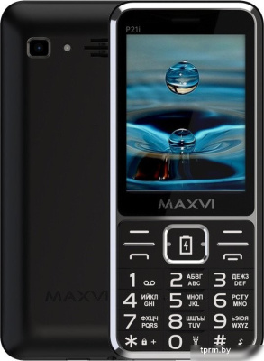Телефон Maxvi P21i (черный) 