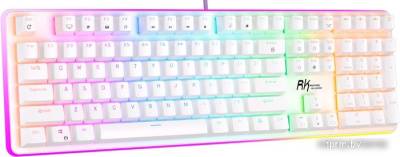 Клавиатура Royal Kludge RK918 RGB (белый, RK Red) 