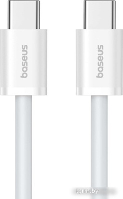 Кабель Baseus Superior Series 2 Fast Charging Data Cable 100W USB Type-C - USB Type-C (1 м, белый) 