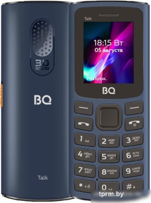 Кнопочный телефон BQ-Mobile BQ-1862 Talk (синий) 