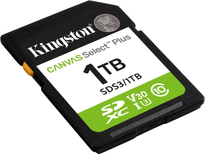 Kingston Canvas Select Plus SDXC 1TB SDS3/1TB 