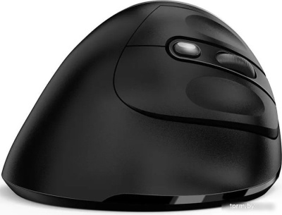 Вертикальная мышь Genius Ergo 8250S (черный/серебристый) 
