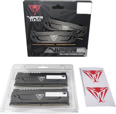 Оперативная память Patriot Viper Steel Series 2x4GB DDR4 PC4-25600 PVS48G320C6K 