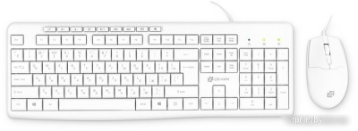 Офисный набор Oklick S650 (белый) 