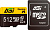 Карта памяти AGI TF138 Supreme microSDXC 512GB AGI512GGSTF138 (с адаптером) 