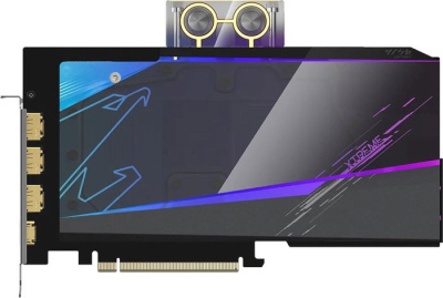 Видеокарта Gigabyte Aorus GeForce RTX 4070 Ti 12GB Xtreme Waterforce WB GV-N407TAORUSX WB-12GD 