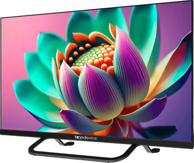 Topdevice 24" SMART TV YаOS (черный) 