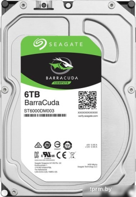 Жесткий диск Seagate BarraCuda 6TB ST6000DM003 
