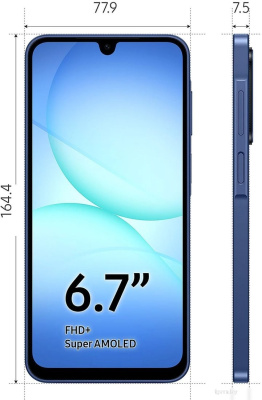 Samsung Galaxy A17 5G SM-A176B 8GB/256GB (синий) 