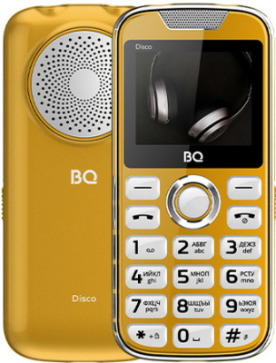 Кнопочный телефон BQ-Mobile BQ-2005 Disco (золотистый)