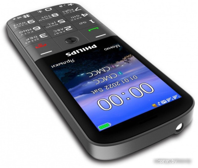 Кнопочный телефон Philips Xenium E227 (темно-серый) 