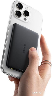 Baseus PicoGo AM41 Ultra-Slim Magnetic Power Bank 5000mAh (черный) 