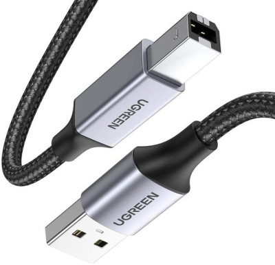 Ugreen US369 80804 USB Type-A - USB Type-B (3 м, черный) 
