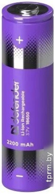 Аккумулятор Defender 18650-1BL 2200 mAh 