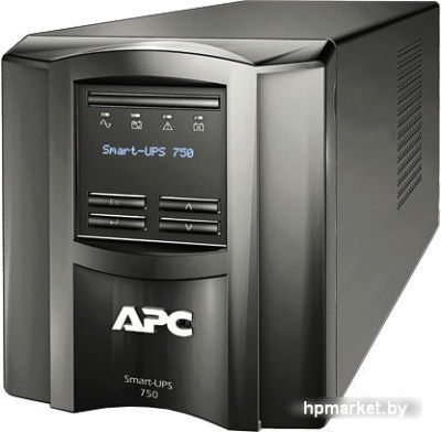 Источник бесперебойного питания APC Smart-UPS 750VA LCD 230V (SMT750I) 