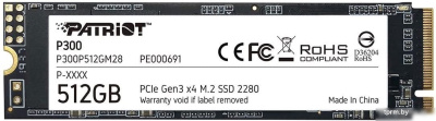 SSD Patriot P300 512GB P300P512GM28 