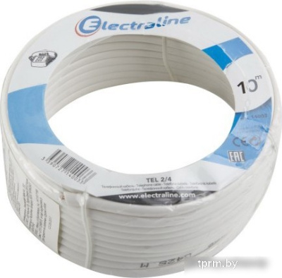 Кабель Electraline 14003 (10 м, белый) 