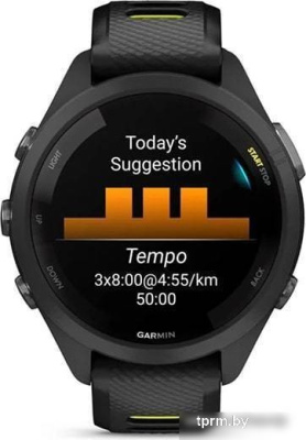 Garmin Forerunner 265S (черный/желтый) 