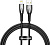 Кабель Baseus Glimmer Series Fast Charging Data Cable USB Type-A - Lightning 2.4A CADH000301 (2 м, черный) 