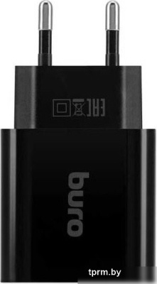 Сетевое зарядное Buro BUWD1 (черный) 