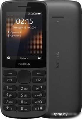 Мобильный телефон Nokia 215 4G (черный) 