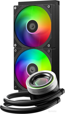 Жидкостное охлаждение для процессора ID-Cooling FX240 INF Black 