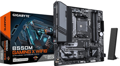 Материнская плата Gigabyte B550M Gaming X WiFi6  Материнская плата Gigabyte B550M Gaming X WiFi6