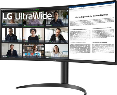 Монитор LG UltraWide 34WR55QK-B 