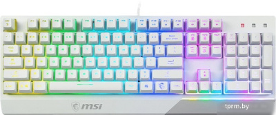 Клавиатура MSI Vigor GK30 (белый) 