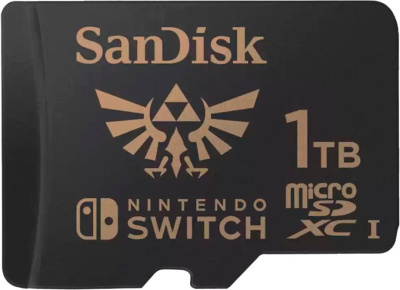 Карта памяти SanDisk Nintendo Switch Licensed Card The Legend of Zelda Edition microSDXC 1TB SDSQXAO-1T00-GN6ZN 
