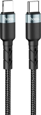Кабель Hoco DU46 USB Type-C - Lightning (1 м, черный)
