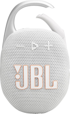 Беспроводная колонка JBL Clip 5 (белый) 