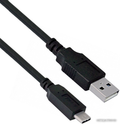 Кабель ExeGate EX272346RUS USB Type-A - USB Type-C (1 м, черный) 