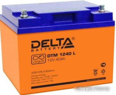 Аккумулятор для ИБП Delta DTM 1240 L (12В/40 А·ч) 