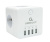 Сетевой фильтр Cablexpert CUBE-4-U4-W 