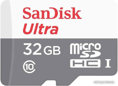Карта памяти SanDisk Ultra microSDXC SDSQUNR-032G-GN3MN 32GB 