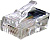 Коннектор Cablexpert MP-6P4C/5 