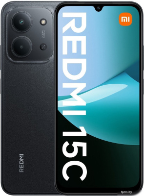 REDMI 15C 4GB/128GB Midnight Black RU (25078RA3EY) 6932554444822 